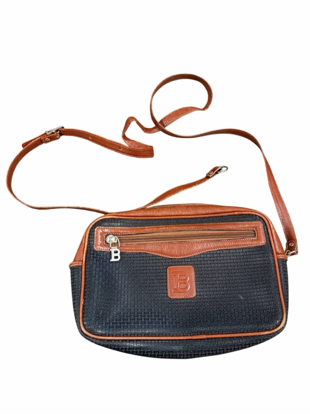 Vintage Bally Crossbody Bag Leather Made in Italy